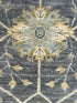 Ann Doyle 1.11x.2.11 Blue Whitewashed Hand-Knotted Oushak