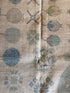 Rachel Riley 9.9x13.9 Blue & Green Hand-Knotted Whitewashed Oushak