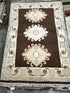 Abby Stevens 1.10x3 Brown Hand-Knotted Oushak