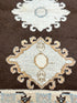 Abby Stevens 1.10x3 Brown Hand-Knotted Oushak