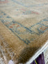 Tara Kaspar 10x13.7 Pink Hand-Knotted Whitewashed Oushak