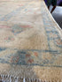 Tara Kaspar 10x13.7 Pink Hand-Knotted Whitewashed Oushak