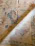 Tara Kaspar 10x13.7 Pink Hand-Knotted Whitewashed Oushak