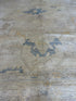 Laura Bernice 8.2x9.9 Cream Whitewashed Hand-Knotted Oushak