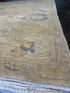 Laura Bernice 8.2x9.9 Cream Whitewashed Hand-Knotted Oushak