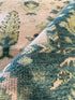 Babette 8x10 Pink and Green Hand-Knotted Oushak Rug