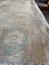 Luna Tohn 8.9x11.11 Cream Hand-Knotted Whitewashed Oushak