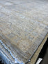 Paula Feener 8.6x10.3 Blue Whitewashed Hand-Knotted Oushak
