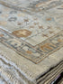 Jennifer Kydd 9.8x14.10 Blue Whitewashed Hand-Knotted Oushak