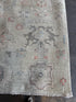 Samantha Seehorn 8.10x12.1 Light Green Hand-Knotted Whitewashed Oushak