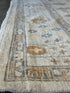 Jennifer Kydd 9.8x14.10 Blue Whitewashed Hand-Knotted Oushak