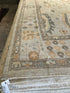Jennifer Kydd 9.8x14.10 Blue Whitewashed Hand-Knotted Oushak