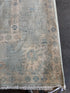 Jeannie Van Der Hooven 8.9x12.1 Blue Hand-Knotted Whitewashed Oushak
