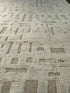Viktor Lee 9.4x12.1 Cream Hand-Knotted Afghani Moroccan Style Rug