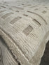 Viktor Lee 9.4x12.1 Cream Hand-Knotted Afghani Moroccan Style Rug