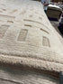 Viktor Lee 9.4x12.1 Cream Hand-Knotted Afghani Moroccan Style Rug