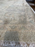 Sandra Joy 8.9x11.11 Blue Hand-Knotted Whitewashed Oushak