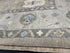 Jamie Wynn 9x11.9 Cream Hand-Knotted Indian Oushak