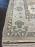 Jamie Wynn 9x11.9 Cream Hand-Knotted Indian Oushak