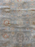 Sarah Guggenheim 8.2x10.4 Blue Hand-Knotted Whitewashed Oushak