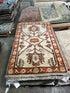 Emma Rose Smith 1.10x2.11 Orange Hand-Knotted Oushak