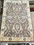 Cynthia Jimenez-Hicks 1.11x3 Brown Hand-Knotted Oushak