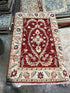 Sharleen Kalayil 2x3 Red Hand-Knotted Oushak