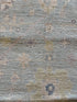 Dre's wife 8.1x9.10 Blue Hand-Knotted Whitewashed Oushak