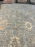 Julia Lea Wolov 3.3x4.10 Blue Afghani Whitewashed Oushak