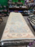 Sara Jean Underwood 2.8x7.9 Blue Afghani Whitewashed Oushak