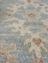 Sara Jean Underwood 2.8x7.9 Blue Afghani Whitewashed Oushak