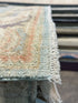 Sara Jean Underwood 2.8x7.9 Blue Afghani Whitewashed Oushak
