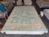 Tanya 7.11x9.5 Blue Hand-Knotted Whitewashed Oushak