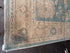 Tanya 7.11x9.5 Blue Hand-Knotted Whitewashed Oushak