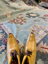 Elsie 8.3x10 Blue Hand-Knotted Oushak Rug