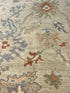 Candy L. Walken 6.2x9 Cream Afghani Whitewashed Oushak