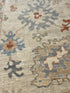 Candy L. Walken 6.2x9 Cream Afghani Whitewashed Oushak