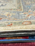 Candy L. Walken 6.2x9 Cream Afghani Whitewashed Oushak