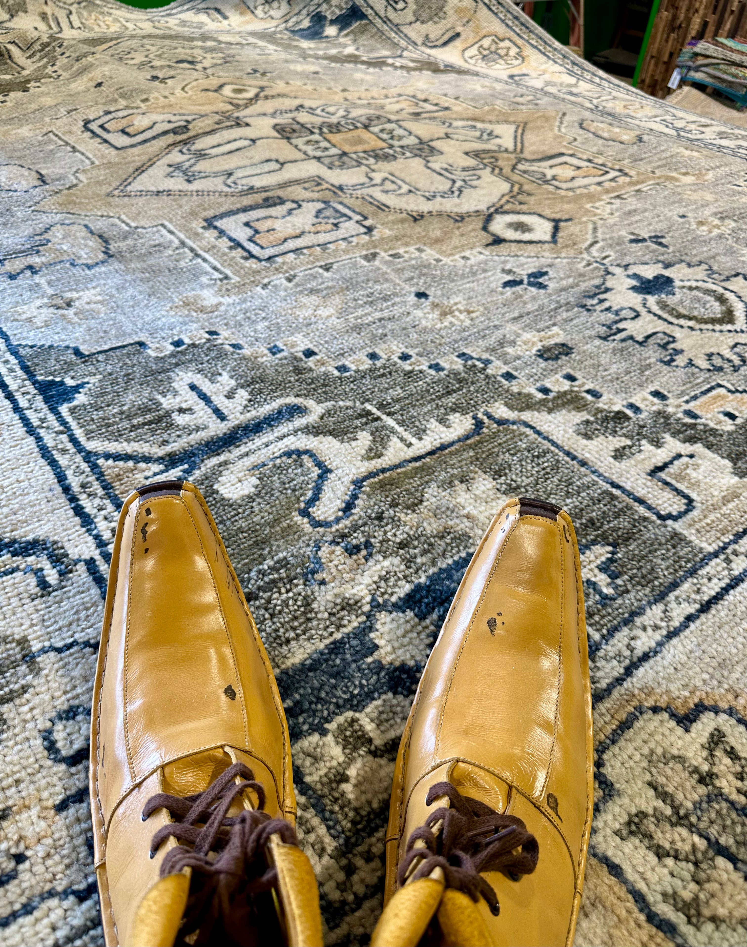 Andrea Putman 8x10 Grey Hand-Knotted Oriental Rug