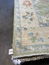 Patty York 6.3x8.11 Green Afghani Whitewashed Oushak