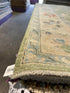 Patty York 6.3x8.11 Green Afghani Whitewashed Oushak