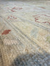 Rebecca Pfrommer 12.1x15.1 Green Hand-Knotted Whitewashed Oushak