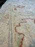 Rebecca Pfrommer 12.1x15.1 Green Hand-Knotted Whitewashed Oushak