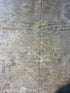 Jaymee 11.9x17.6 Blue Hand-Knotted Whitewashed Oushak