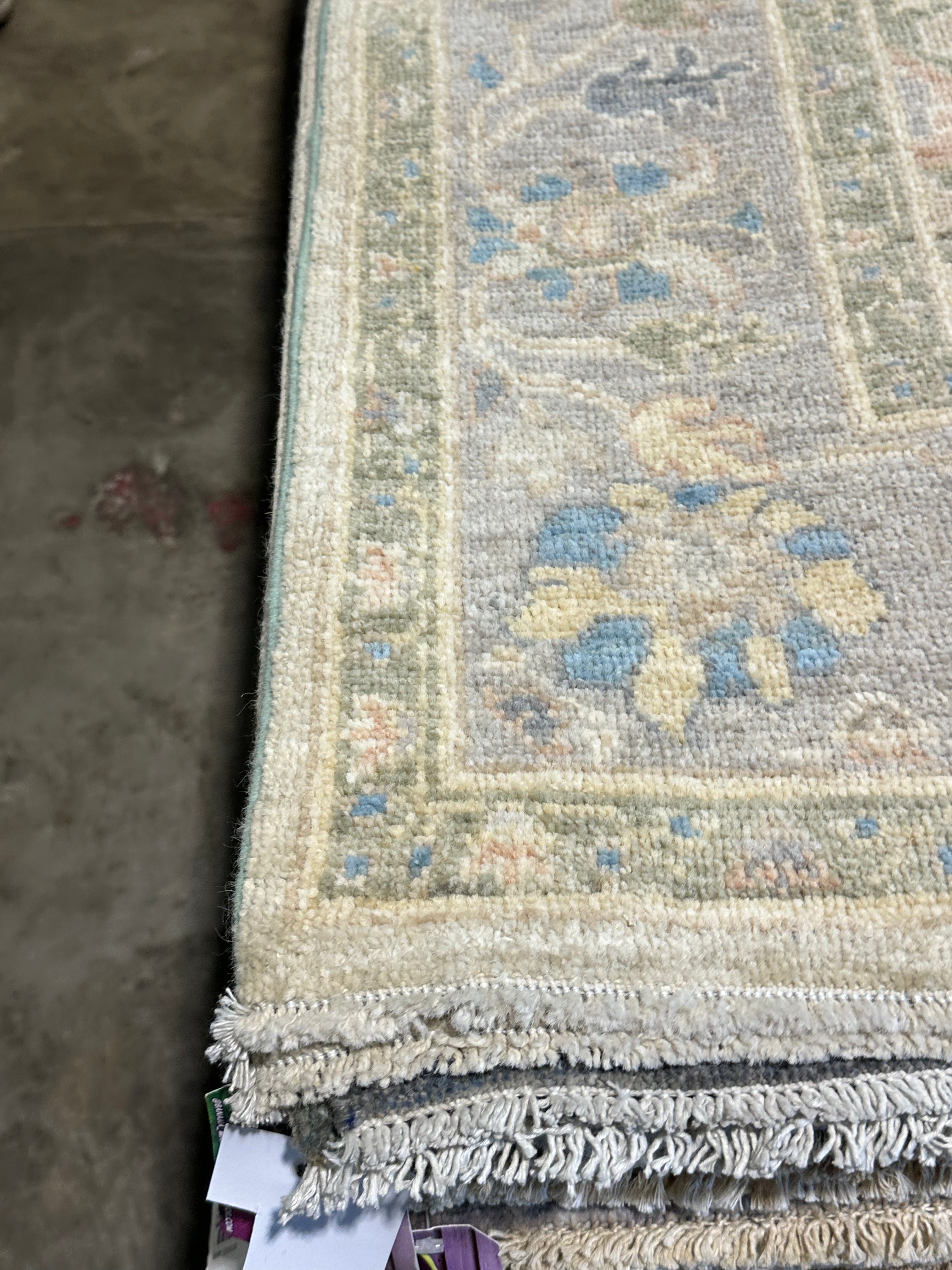 Shelly Johnson 5.5x7.9 Afghani Whitewashed Oushak