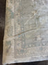 Jaymee 11.9x17.6 Blue Hand-Knotted Whitewashed Oushak
