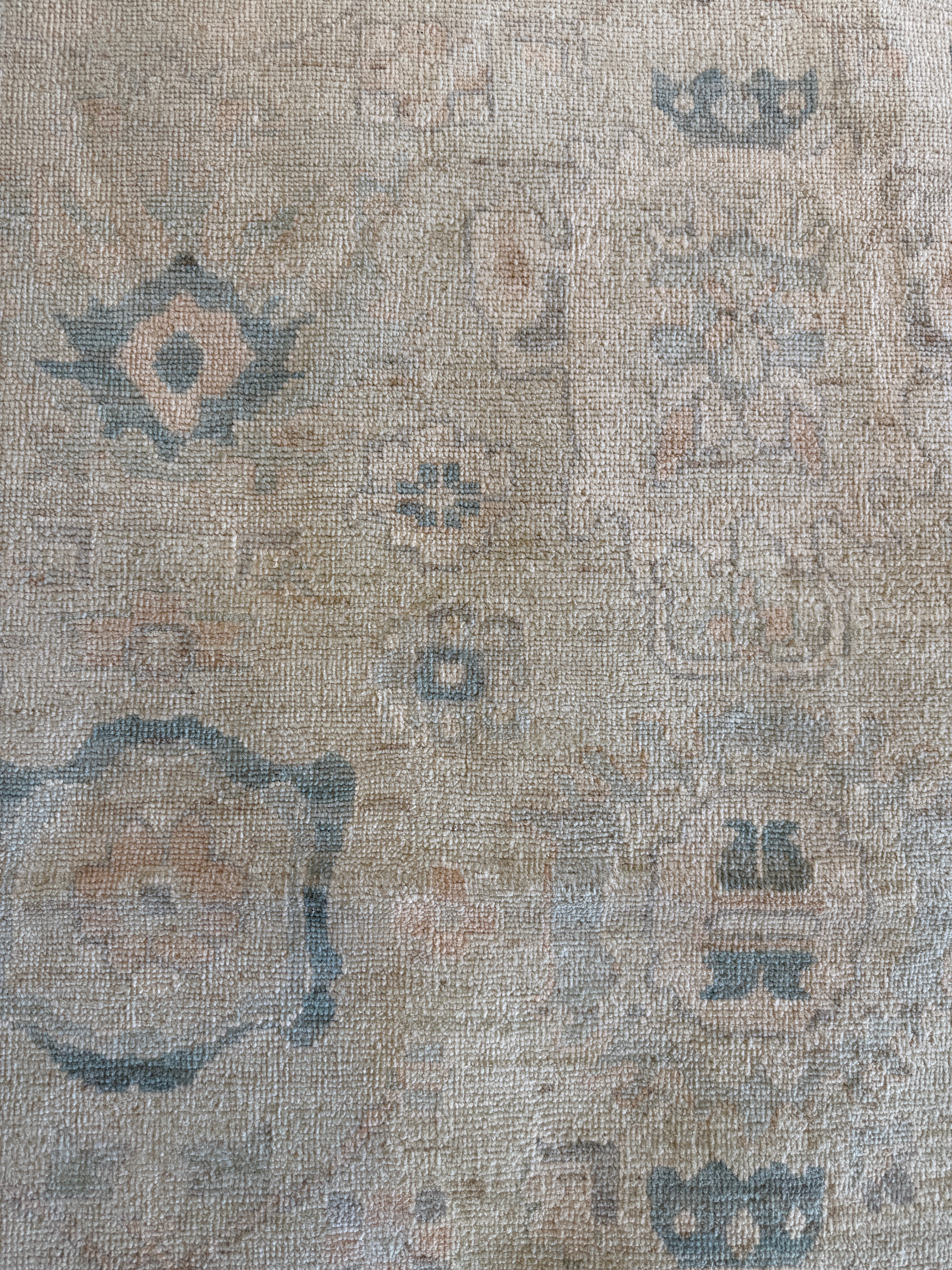 Principal Gita 8.6x12 Light Blue Hand-Knotted Whitewashed Oushak
