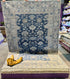 Chapelle (Multiple Sizes) Blue Hand-Knotted Oushak Rug