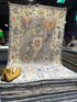 Lisa London 5x7.8 Afghani Colorful Oushak