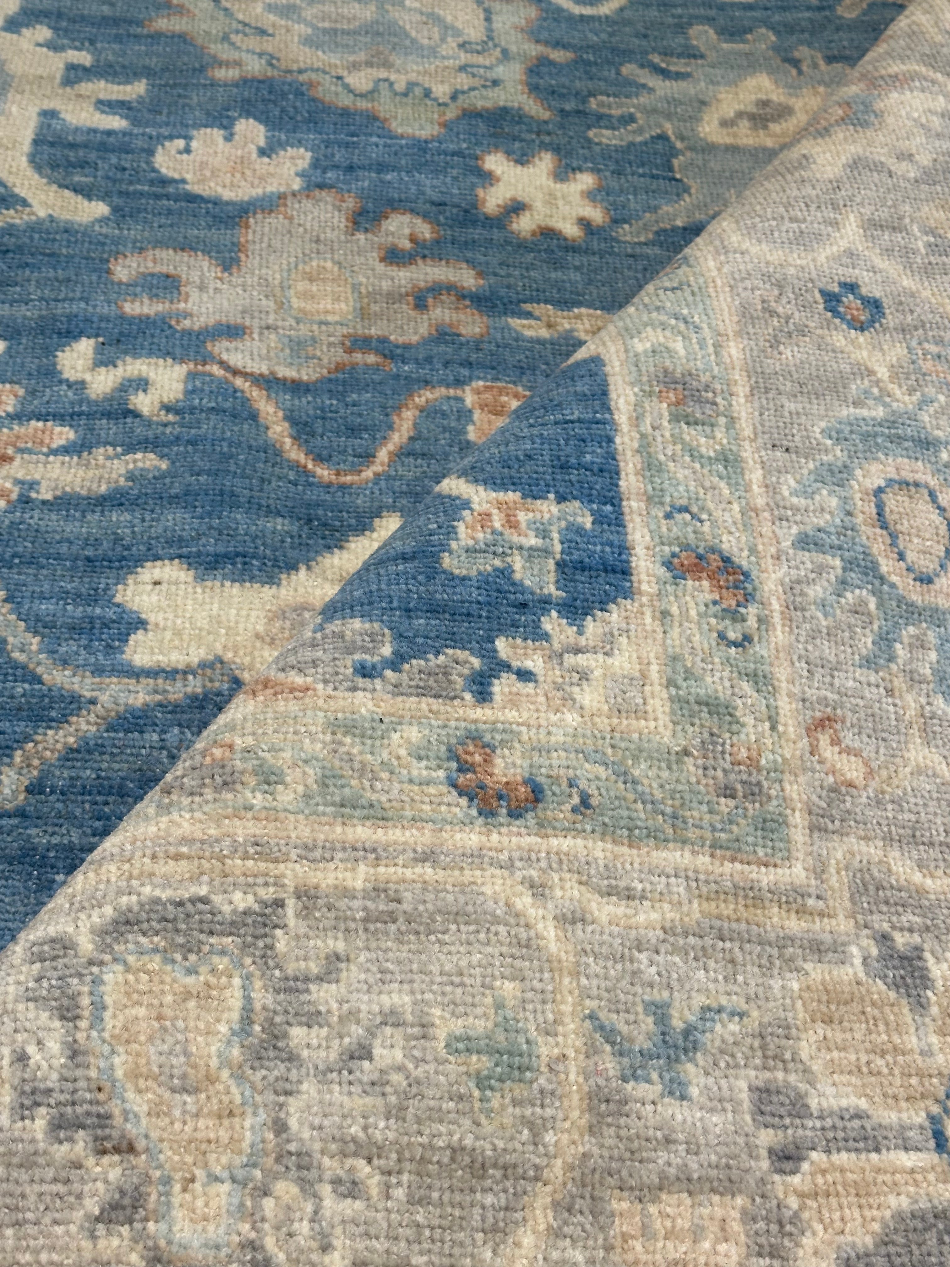 Natascha Hopkins 5.1x7.10 Afghani Whitewashed Oushak